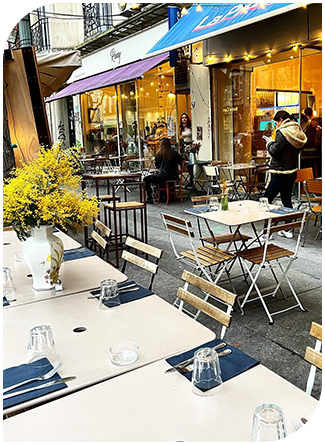 Le restaurant - Romy - Marseille - Restaurant terrasse Marseille
